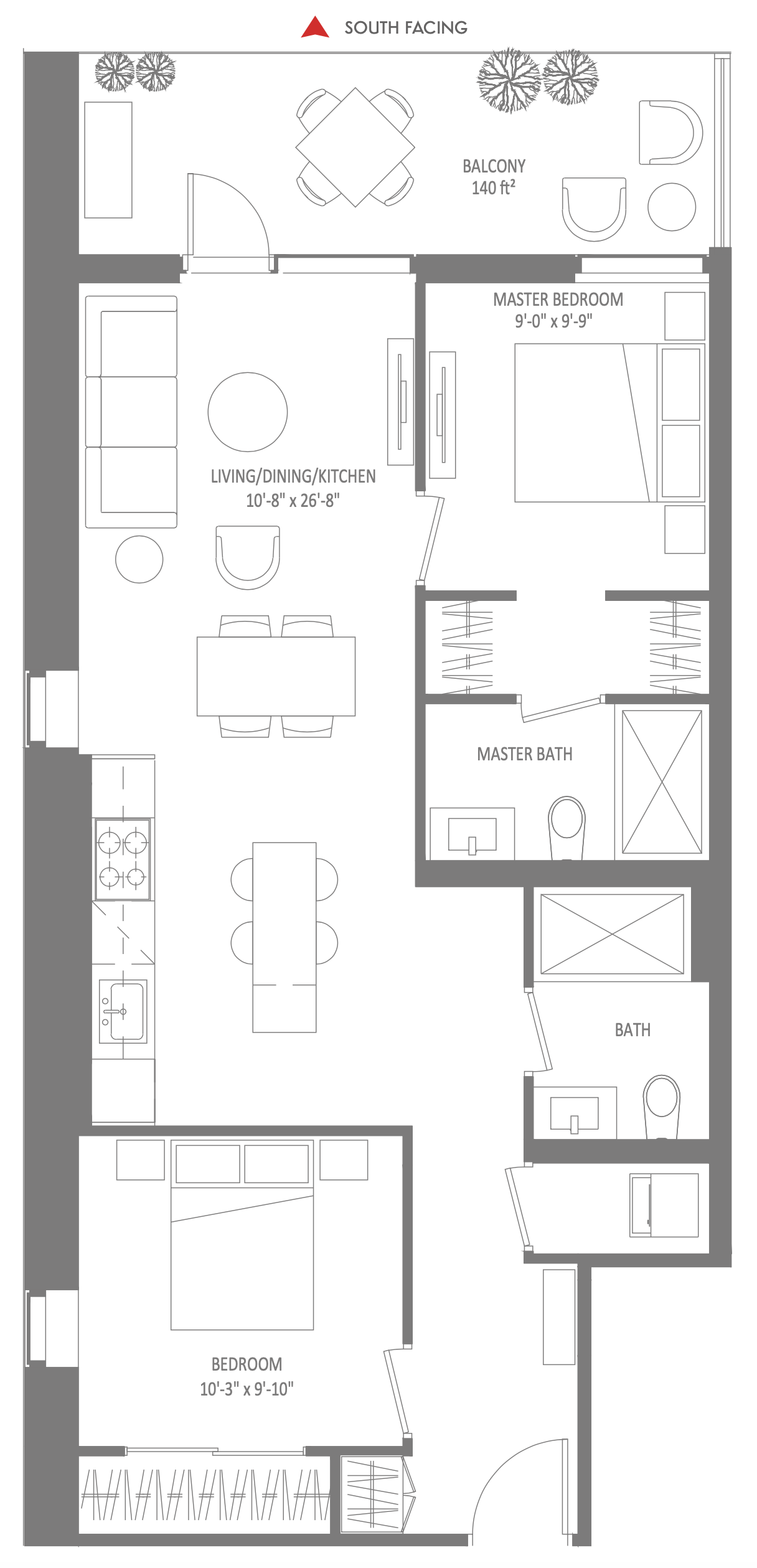 Floor Plan Suite 205