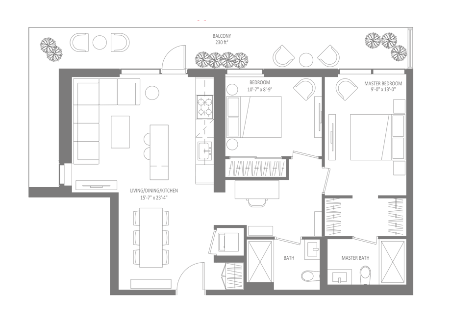 Floor Plan Suite 510