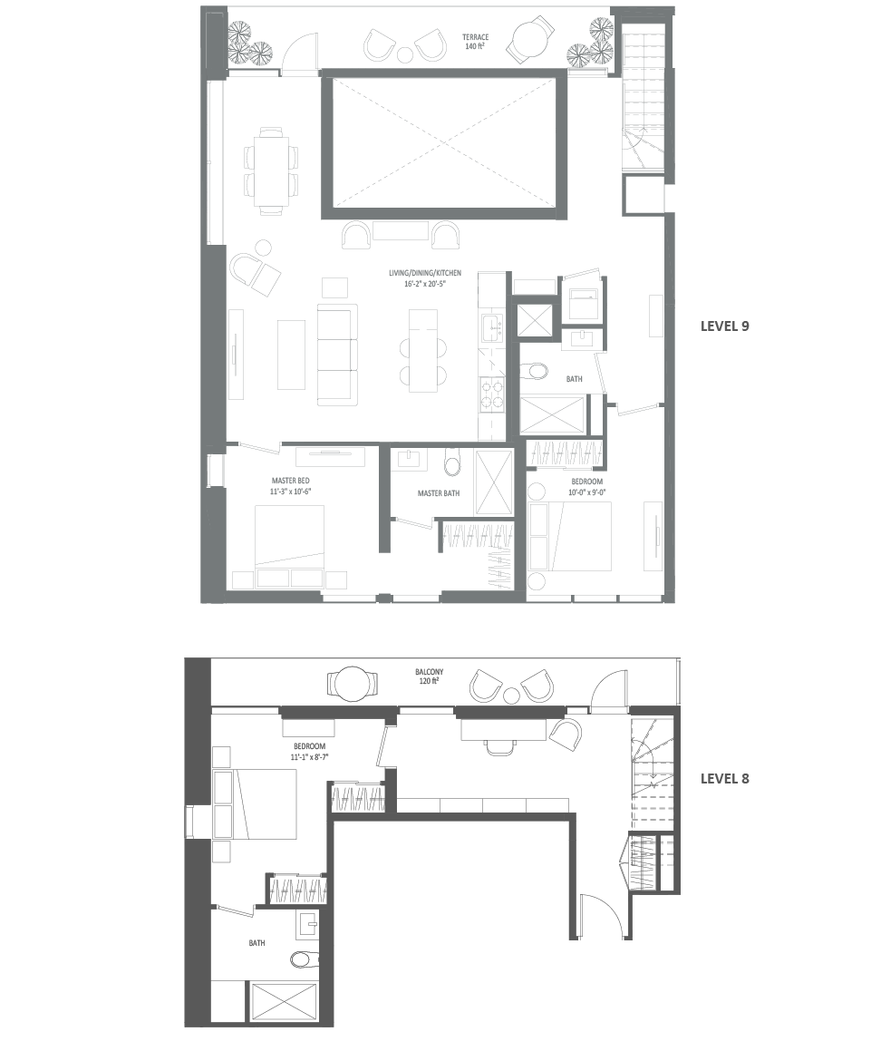 Floor Plan Suite 804